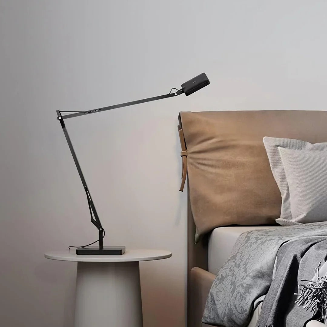 Minimalist Task Desk Lamp, Flexible Arm
