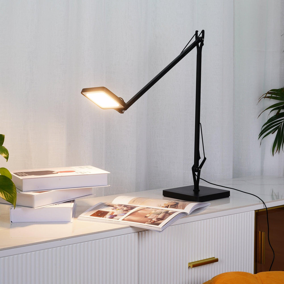 Minimalist Task Desk Lamp, Flexible Arm