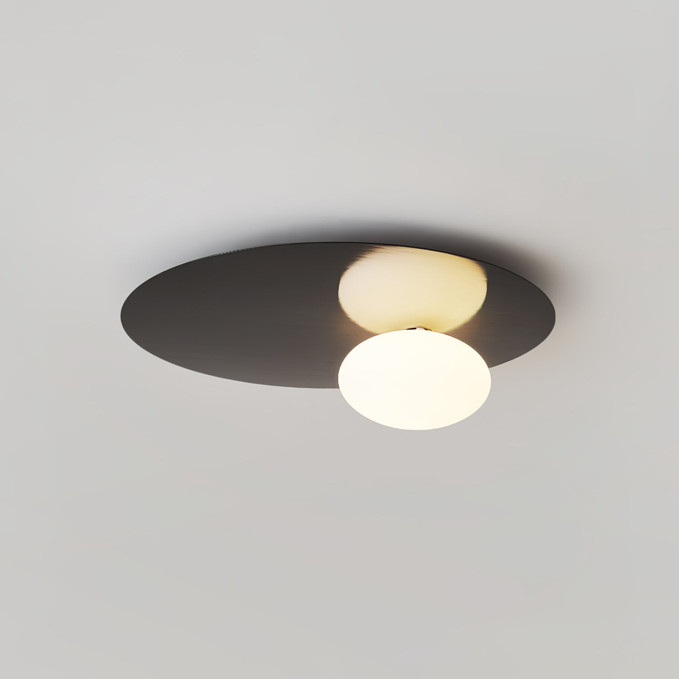 Minimalistic Oval Ceiling Lamp - Sleek Design