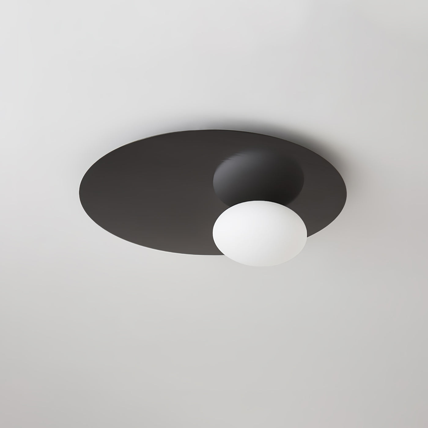 Minimalistic Oval Ceiling Lamp - Sleek Design