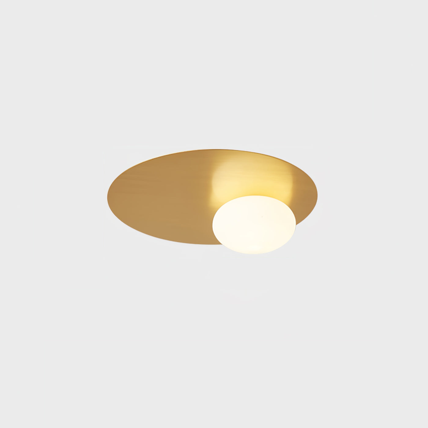 Minimalistic Oval Ceiling Lamp - Sleek Design