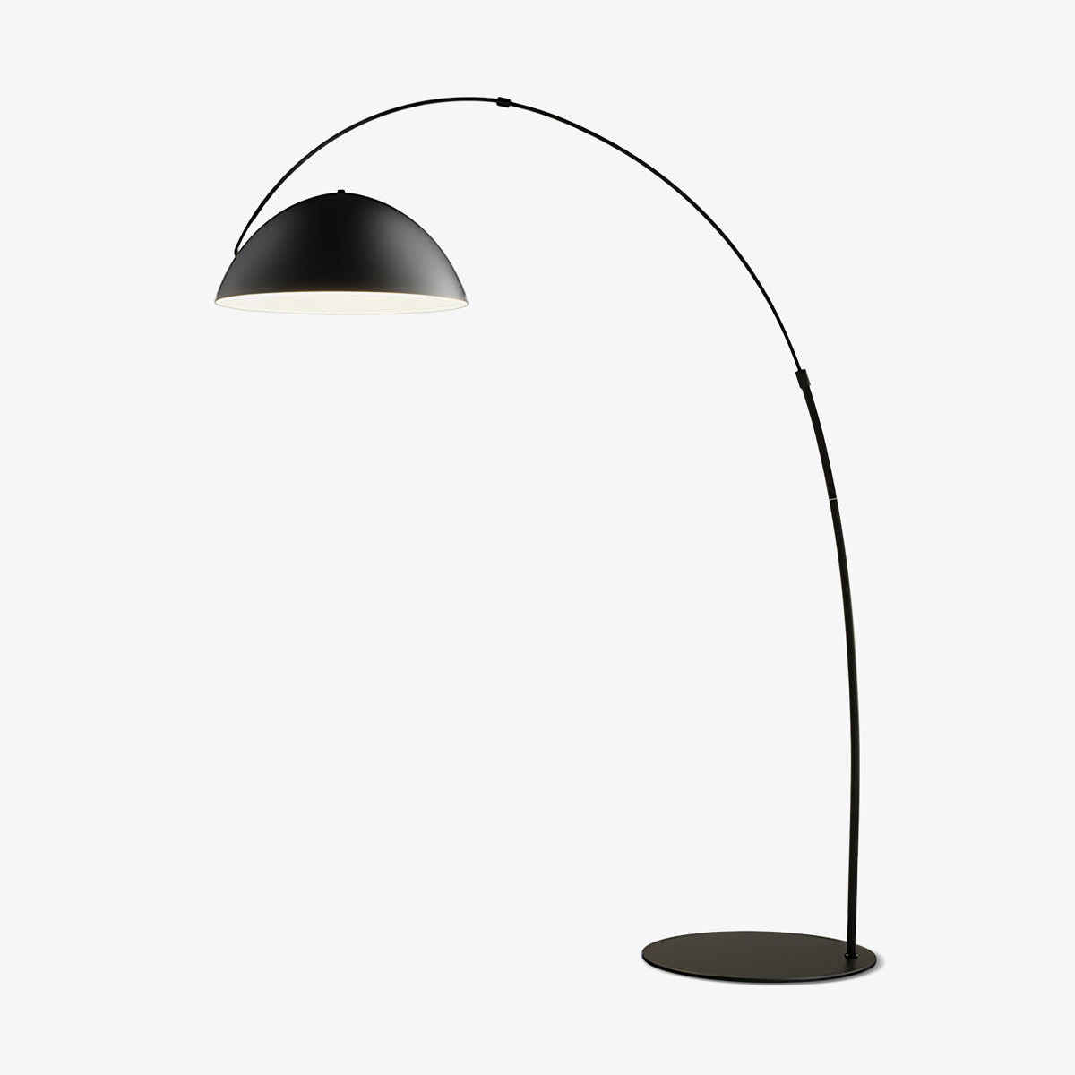 Modern Arc Floor Lamp – Sleek Metal Shade