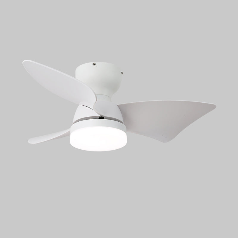 Modern Ceiling Fan Light - Metal Base & ABS Blades