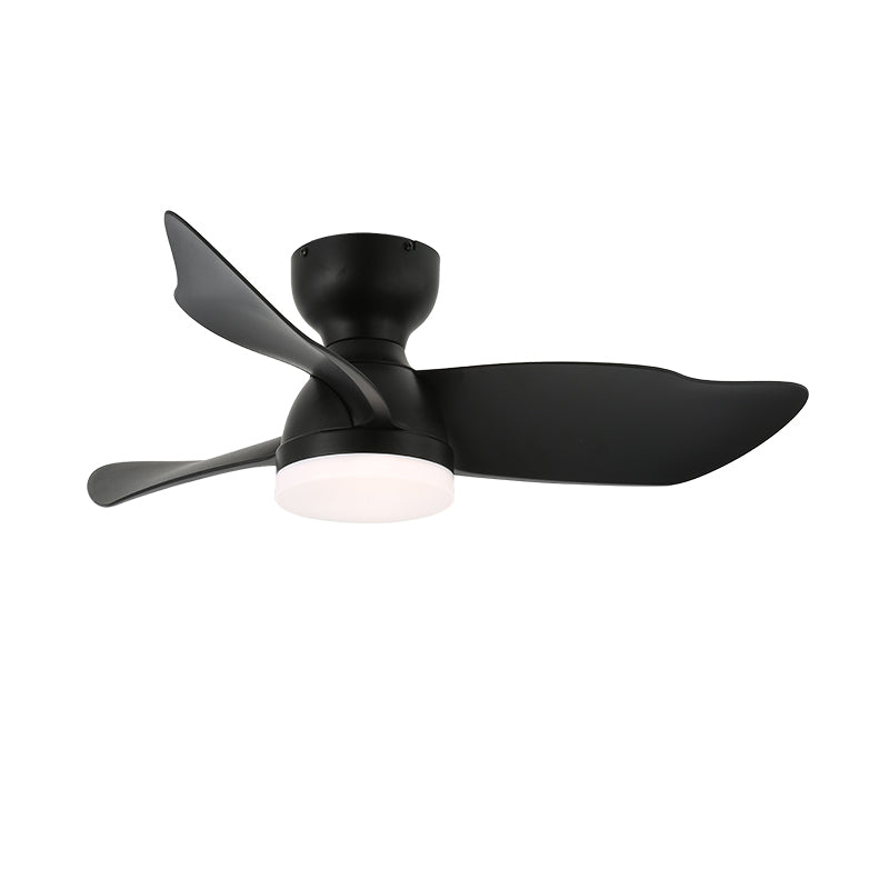 Modern Ceiling Fan Light - Metal Base & ABS Blades