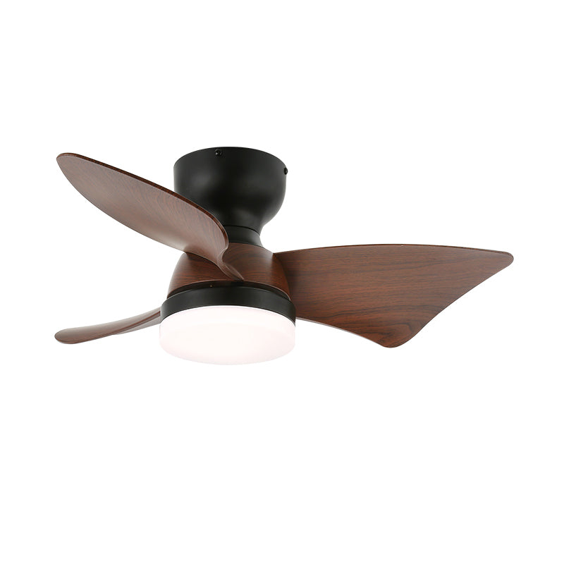 Modern Ceiling Fan Light - Metal Base & ABS Blades