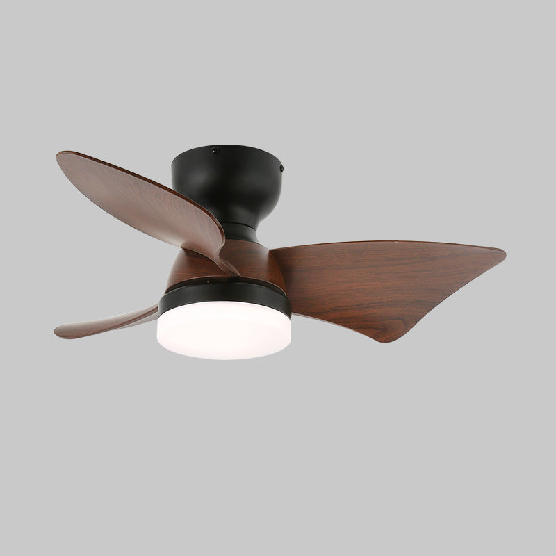 Modern Ceiling Fan Light - Metal Base & ABS Blades