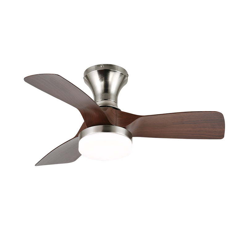 Modern Ceiling Fan Light - Metal Base & ABS Blades