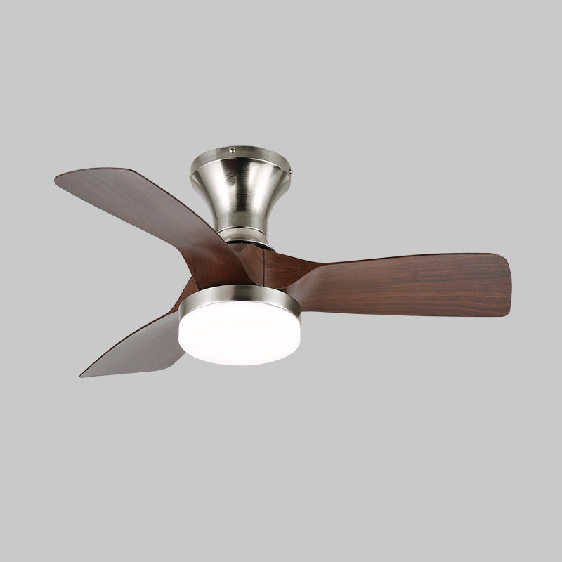 Modern Ceiling Fan Light - Metal Base & ABS Blades