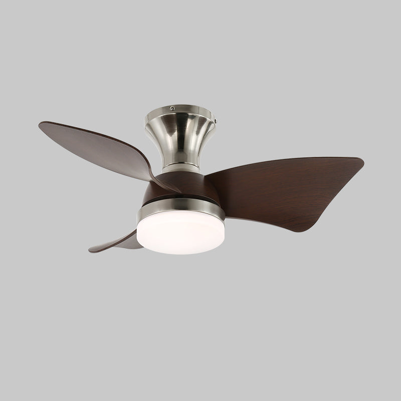 Modern Ceiling Fan Light - Metal Base & ABS Blades