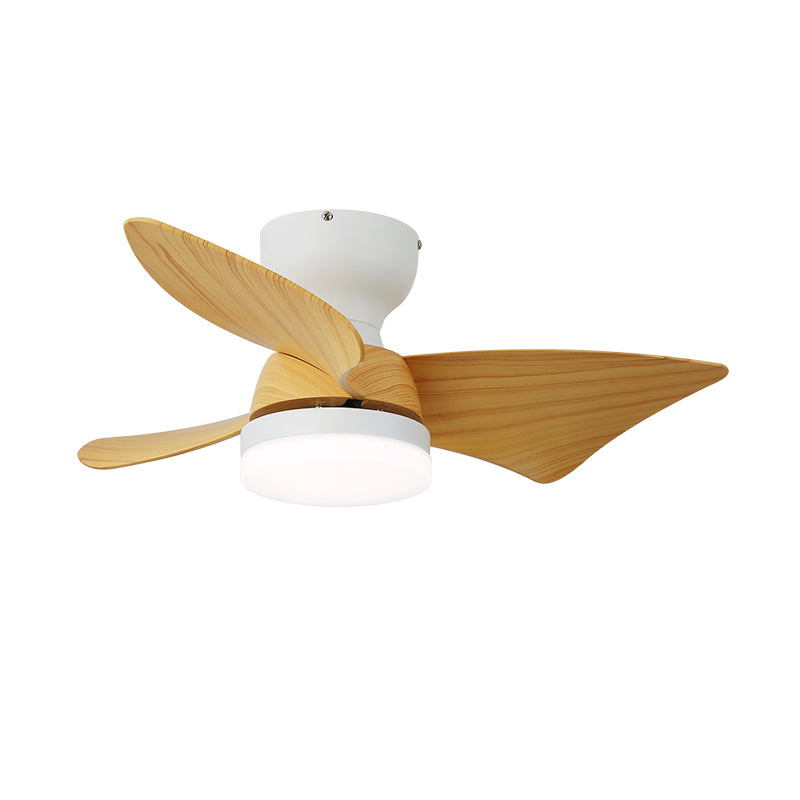 Modern Ceiling Fan Light - Metal Base & ABS Blades