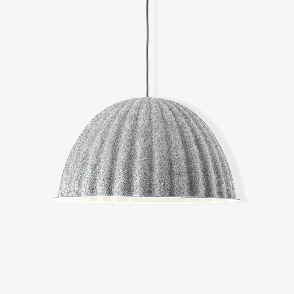 Modern Felt Dome Pendant Light – Acoustic Design