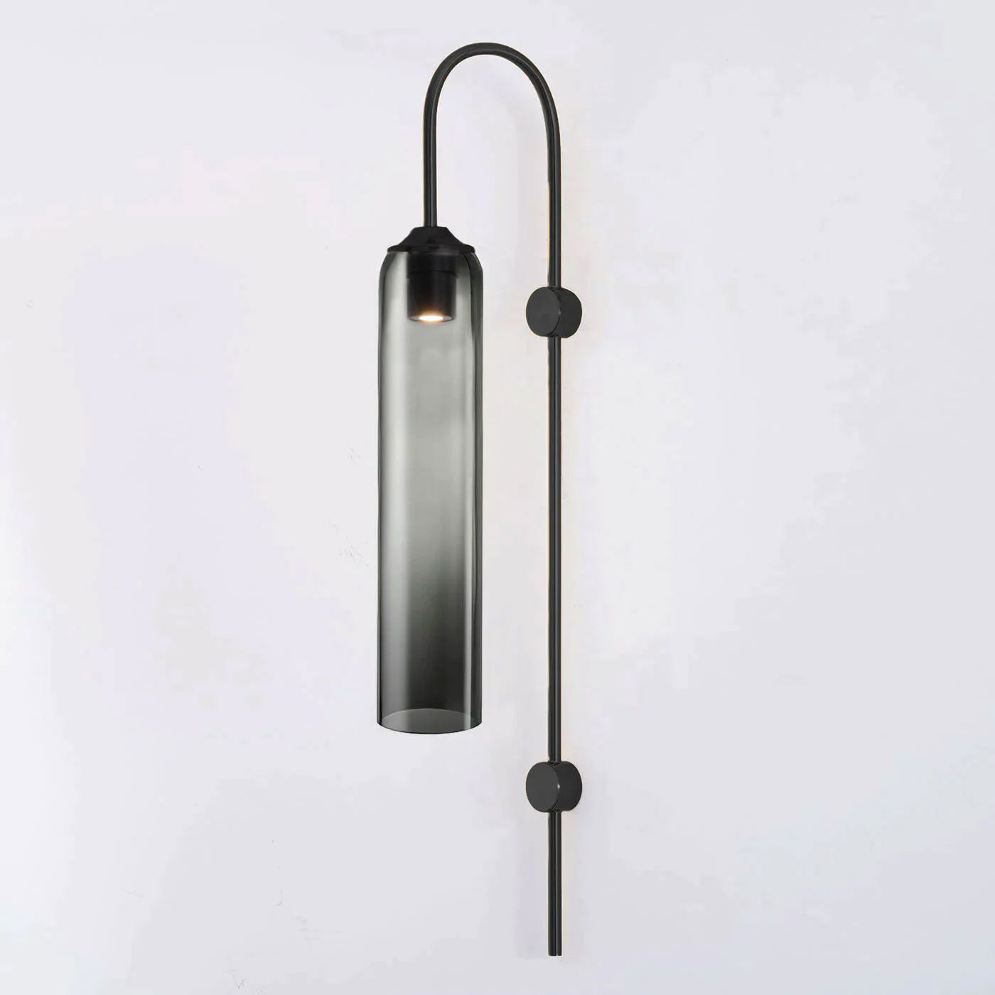 Modern Glass Wall Lamp – Cylindrical Tube Design