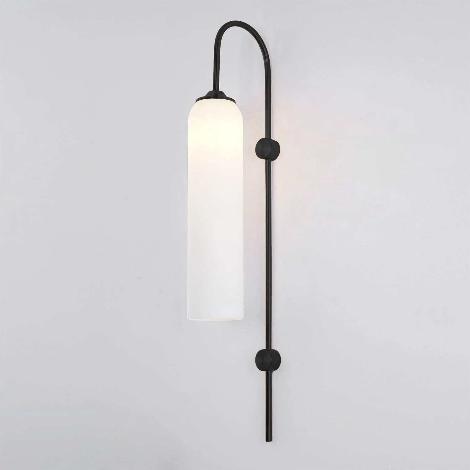 Modern Glass Wall Lamp – Cylindrical Tube Design