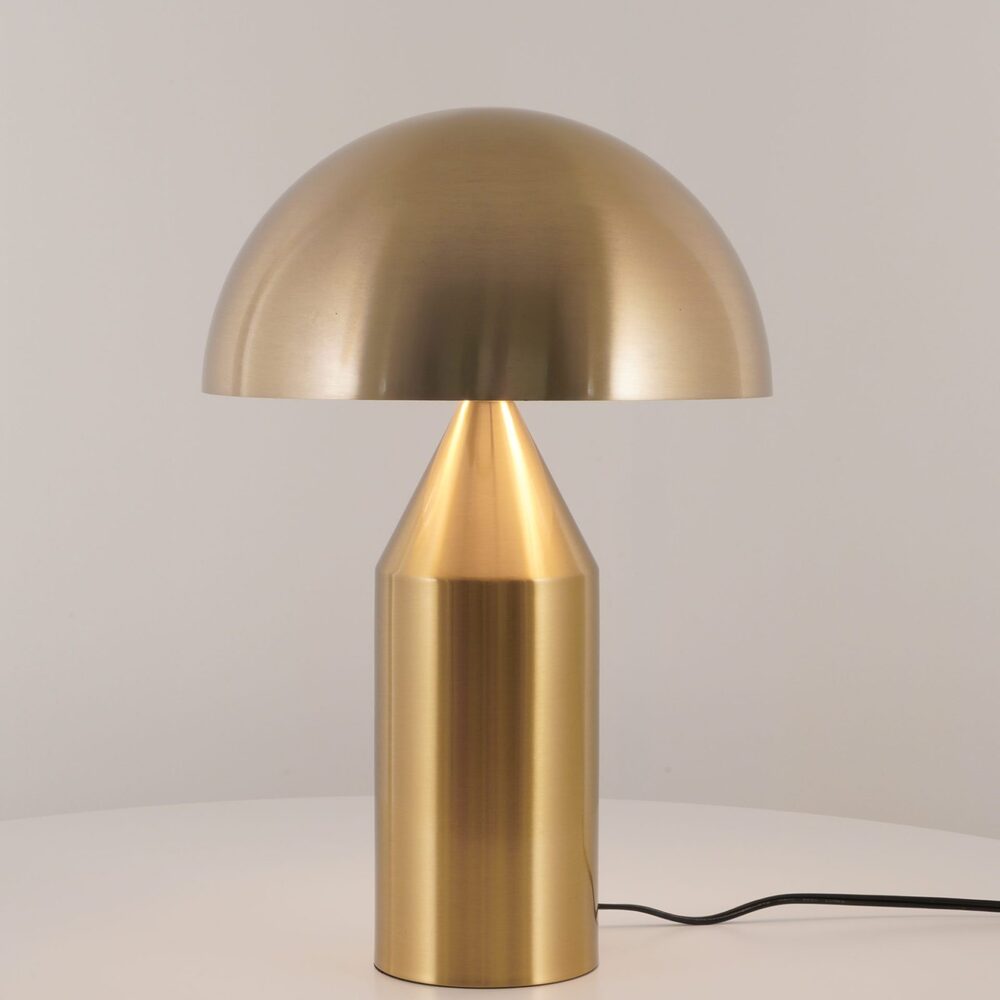 Modern Metal Table Lamp – Iconic Geometric Design