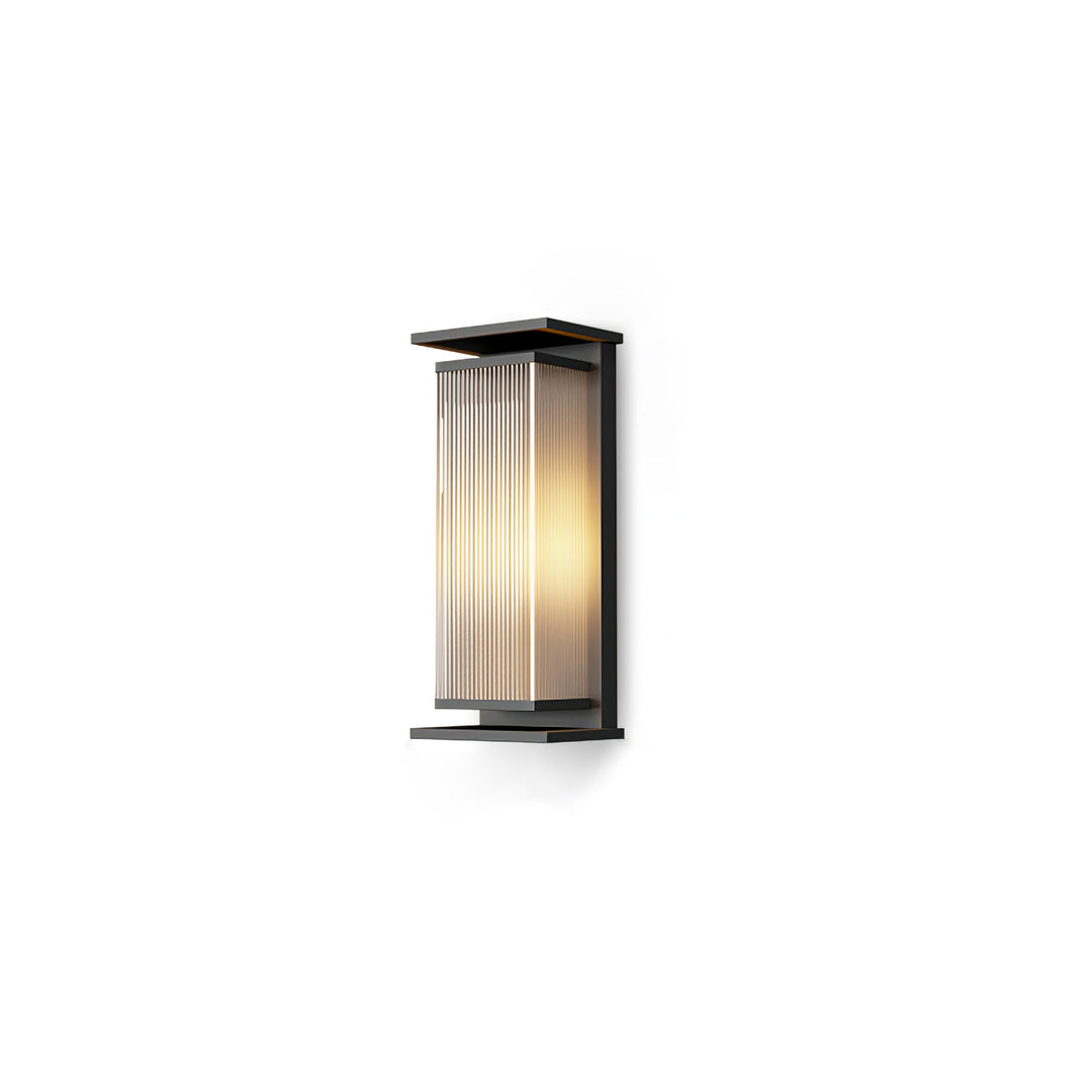 Modern Rectangular LED Outdoor Wall Lamp – Box Design, Waterproof