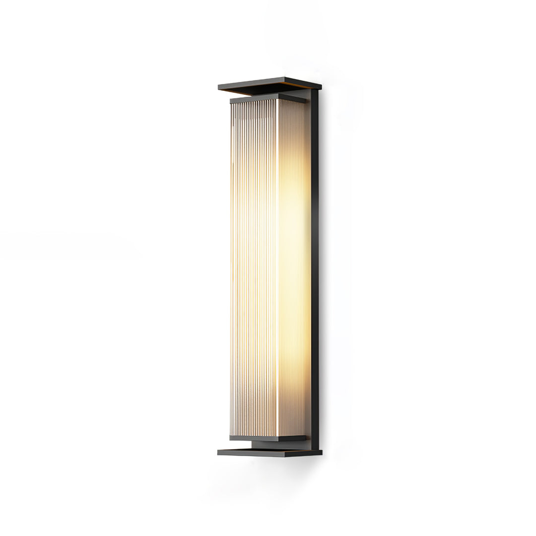 Modern Rectangular LED Outdoor Wall Lamp – Box Design, Waterproof