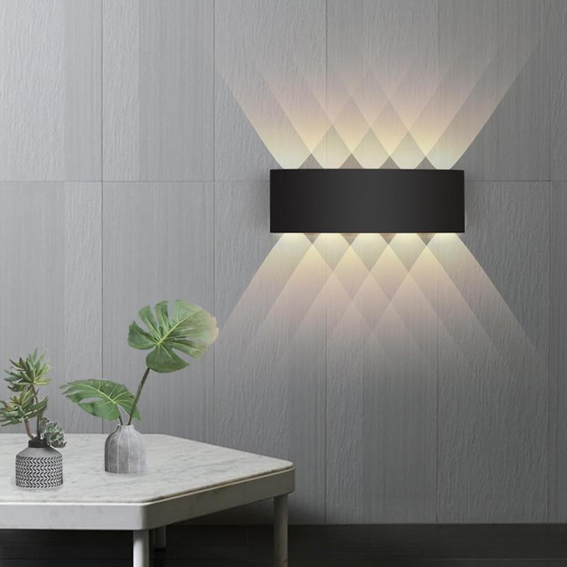 Modern Rectangular Outdoor Wall Lamp – Waterproof & Rustproof LED