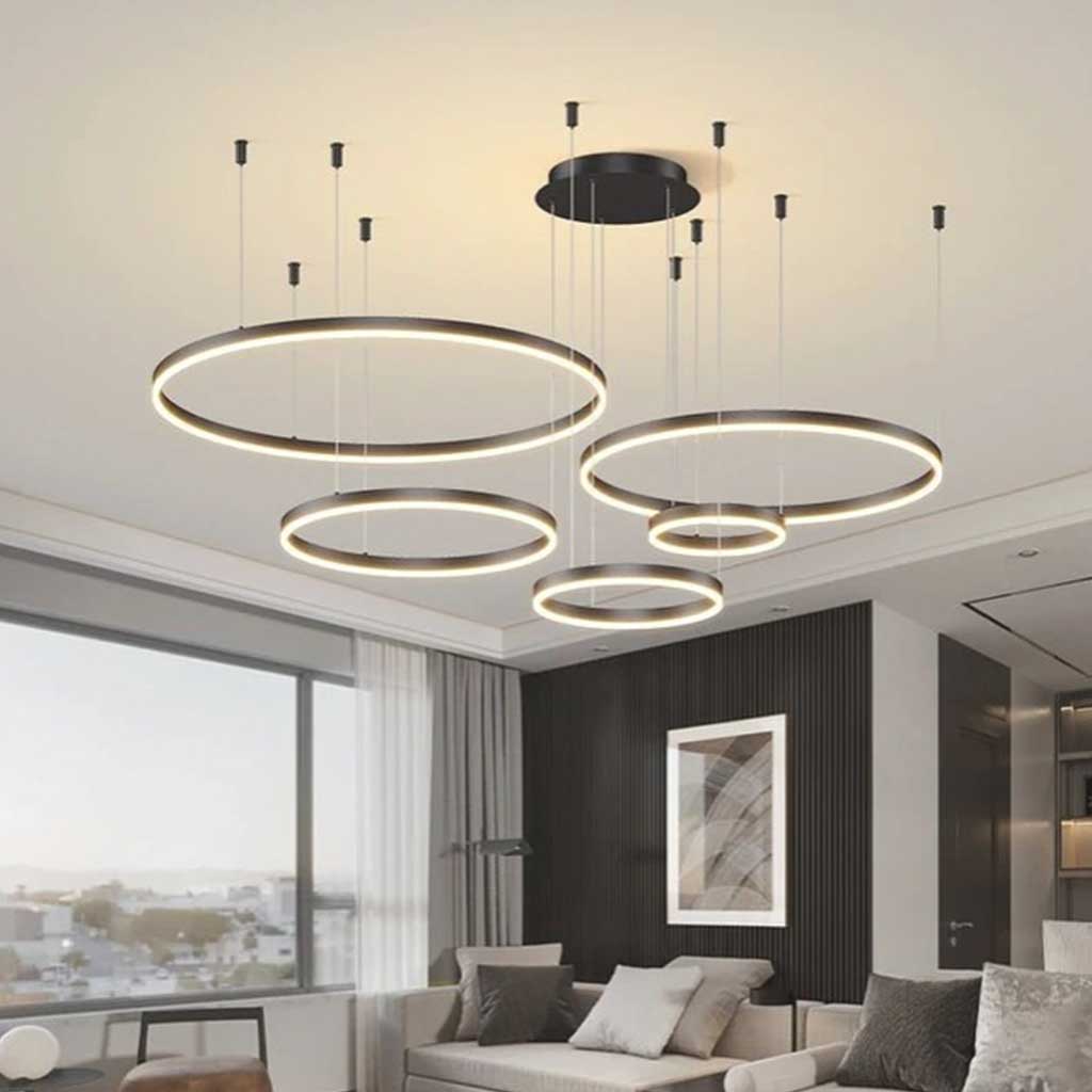 Modern Ring Pendant Light – Sleek Design & Versatile Lighting