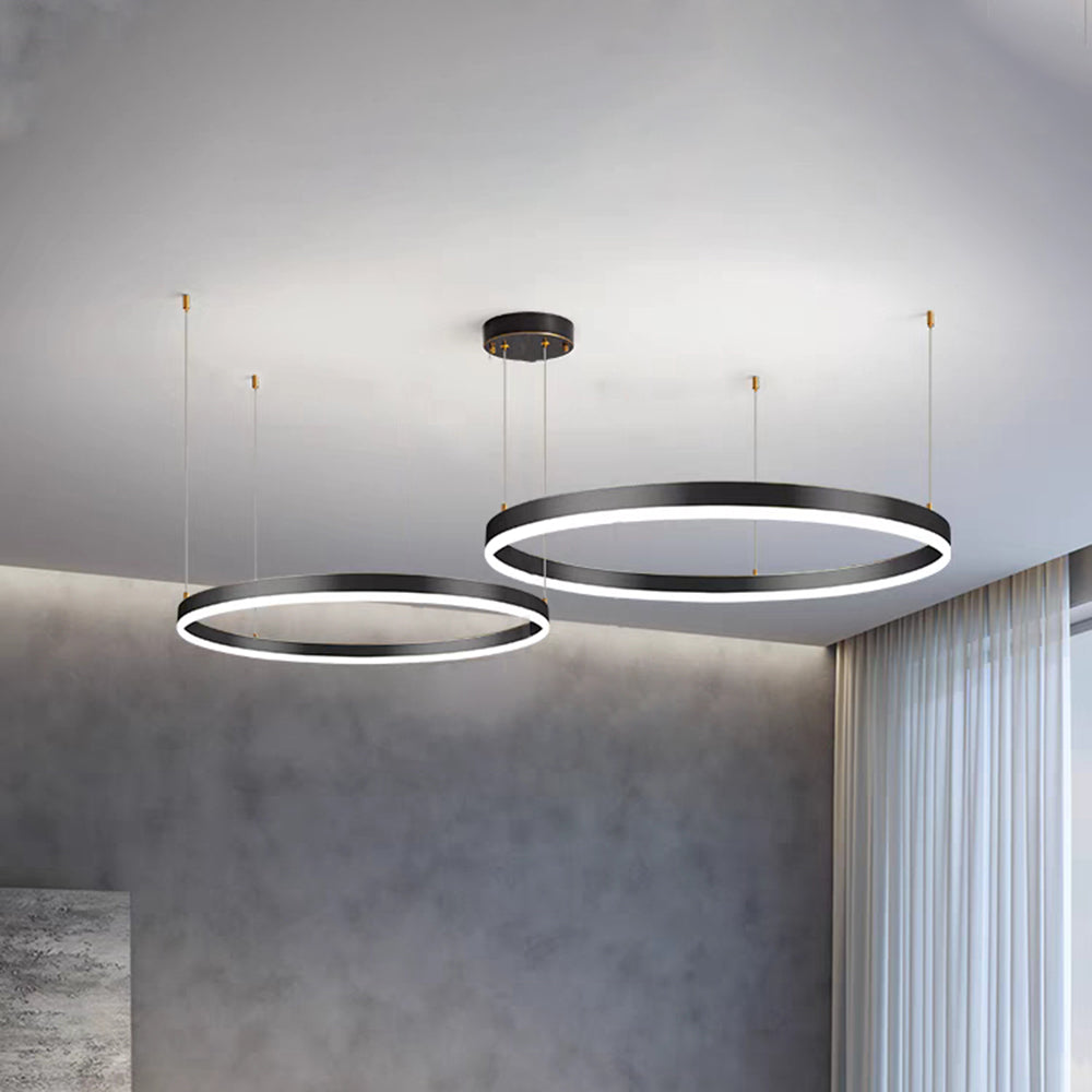 Modern Ring Pendant Light – Sleek Design & Versatile Lighting