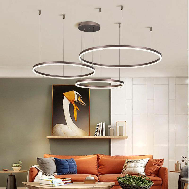 Modern Ring Pendant Light – Sleek Design & Versatile Lighting