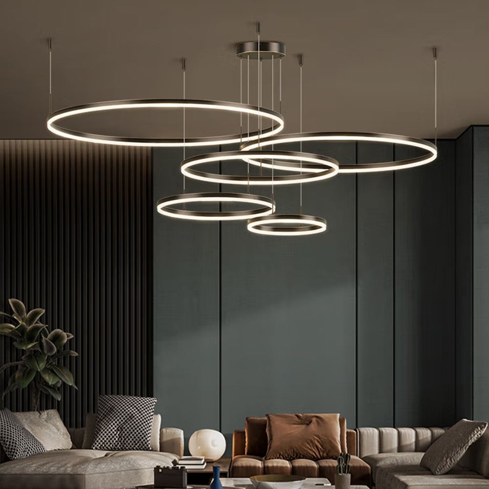 Modern Ring Pendant Light – Sleek Design & Versatile Lighting