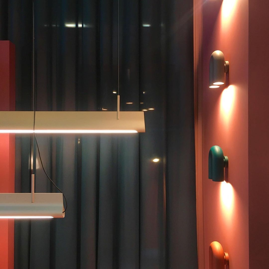 Modern U-Shape Wall Lamp - Adjustable LED Design