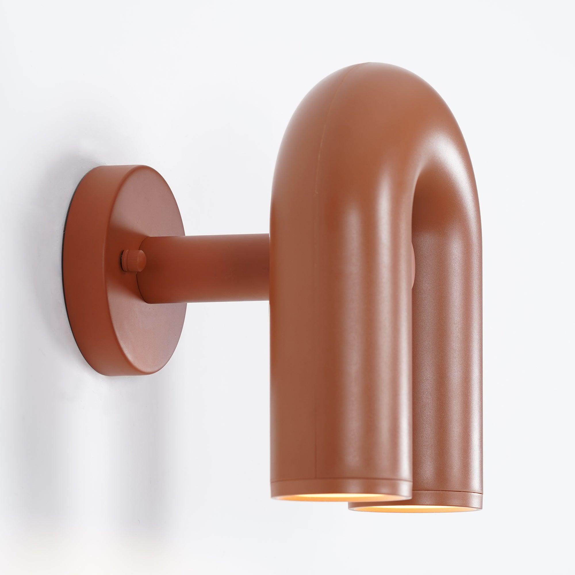 Modern U-Shape Wall Lamp - Adjustable LED Design