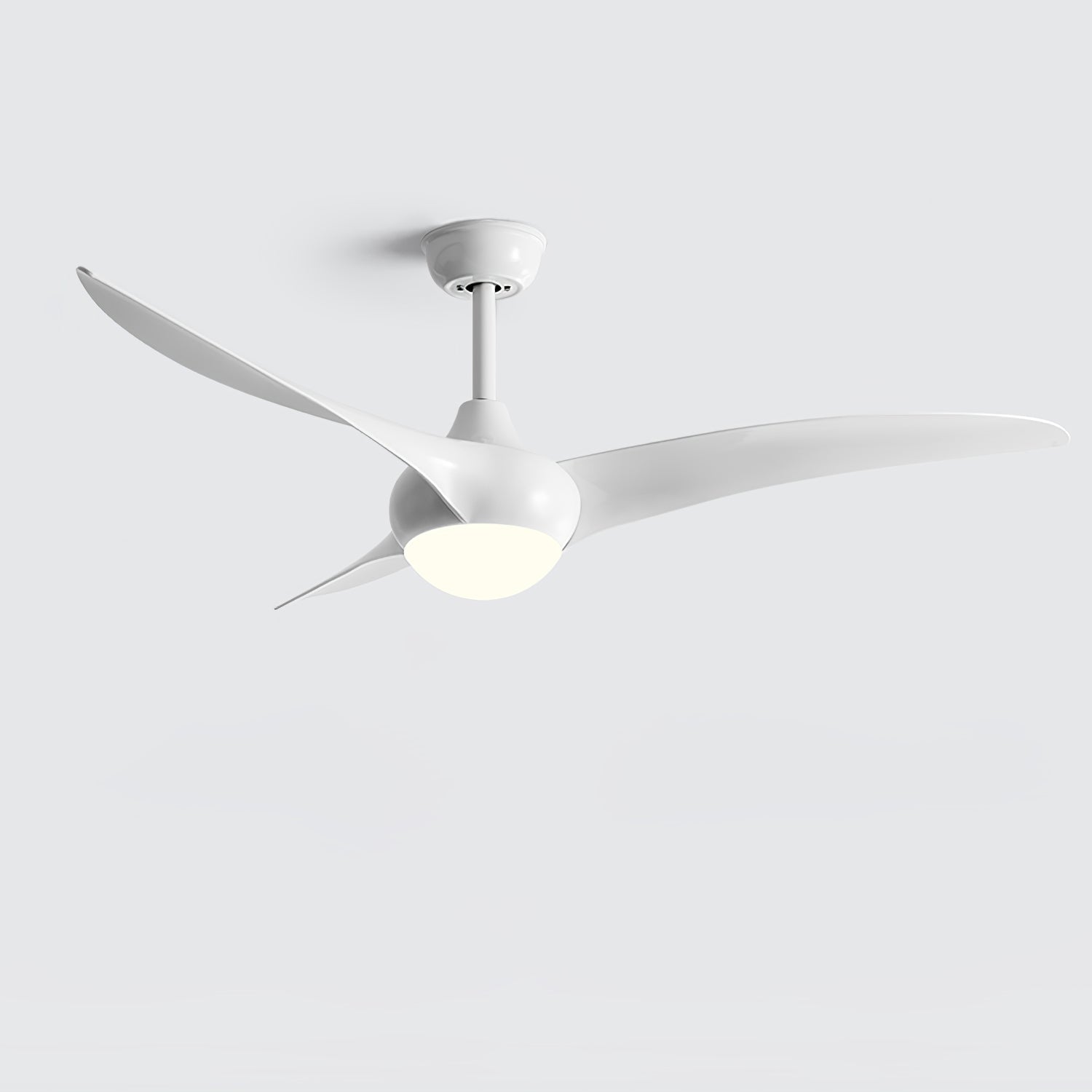 Modern Wooden Ceiling Fan with LED Light – Quiet & Stylish