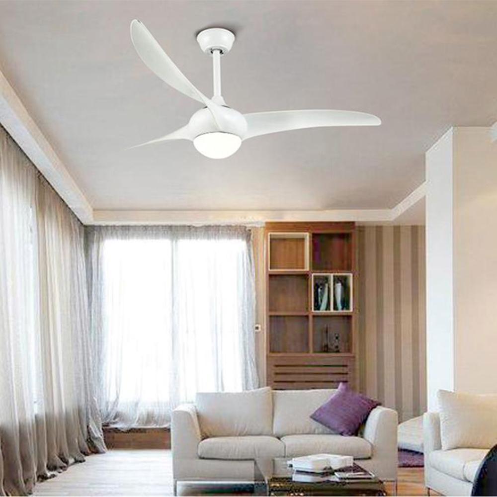 Modern Wooden Ceiling Fan with LED Light – Quiet & Stylish