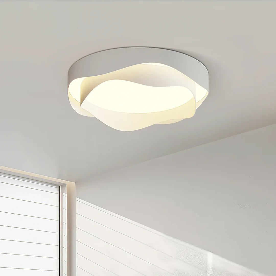 Modern Cream Rose Ceiling Light