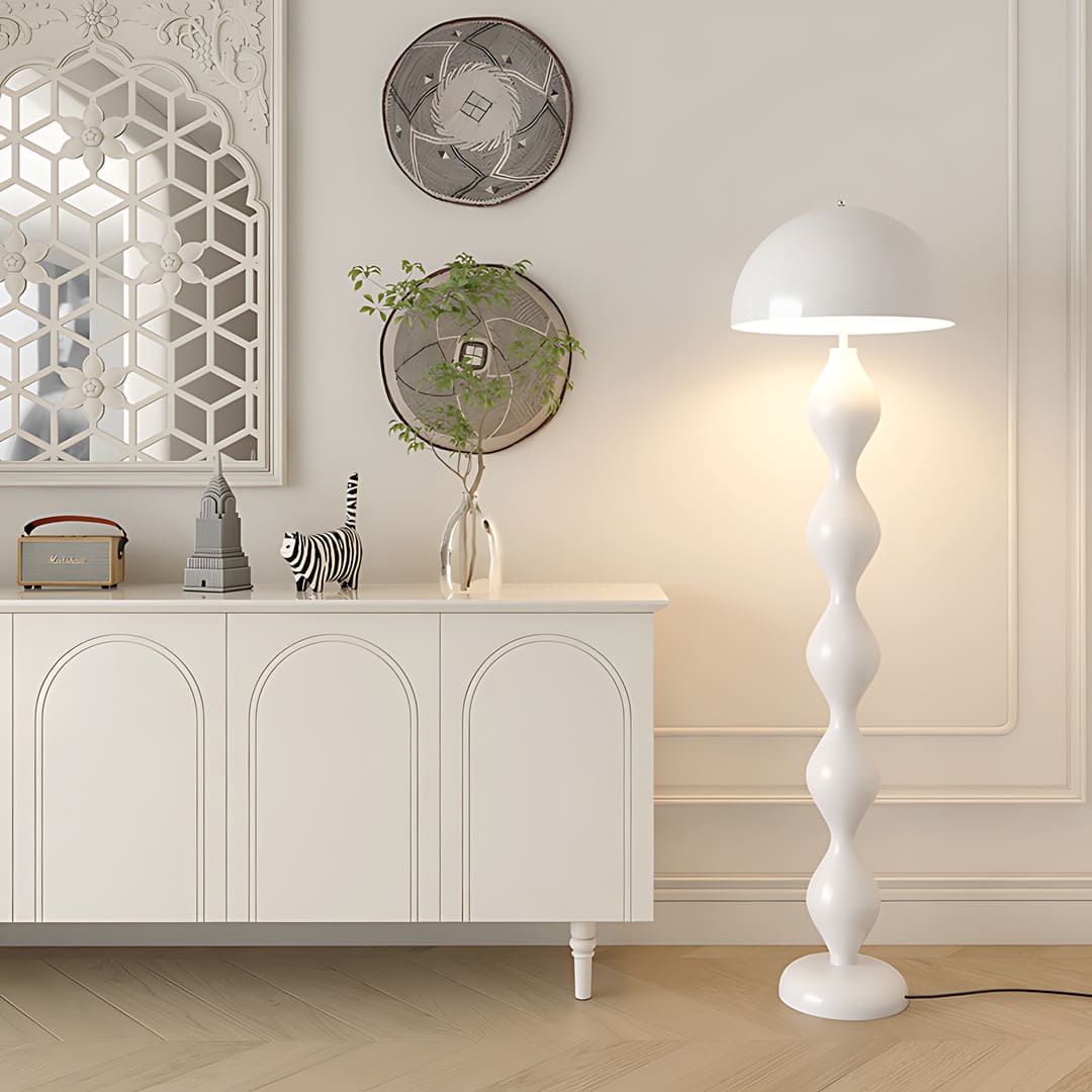 Modern Drop Mushroom Floor Lamp