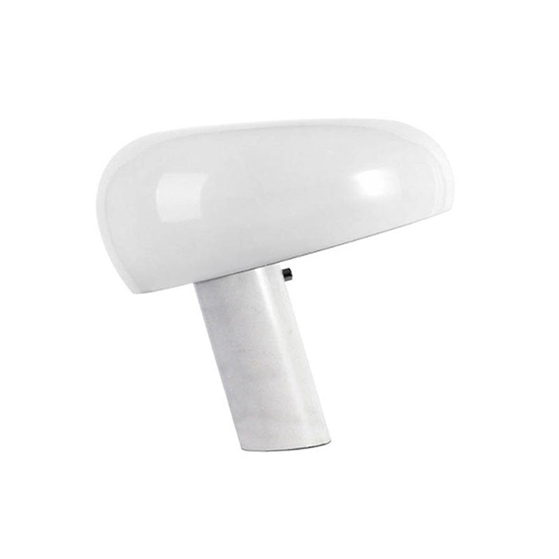 Minimalist Cylindrical Table Lamp with Dome Shade