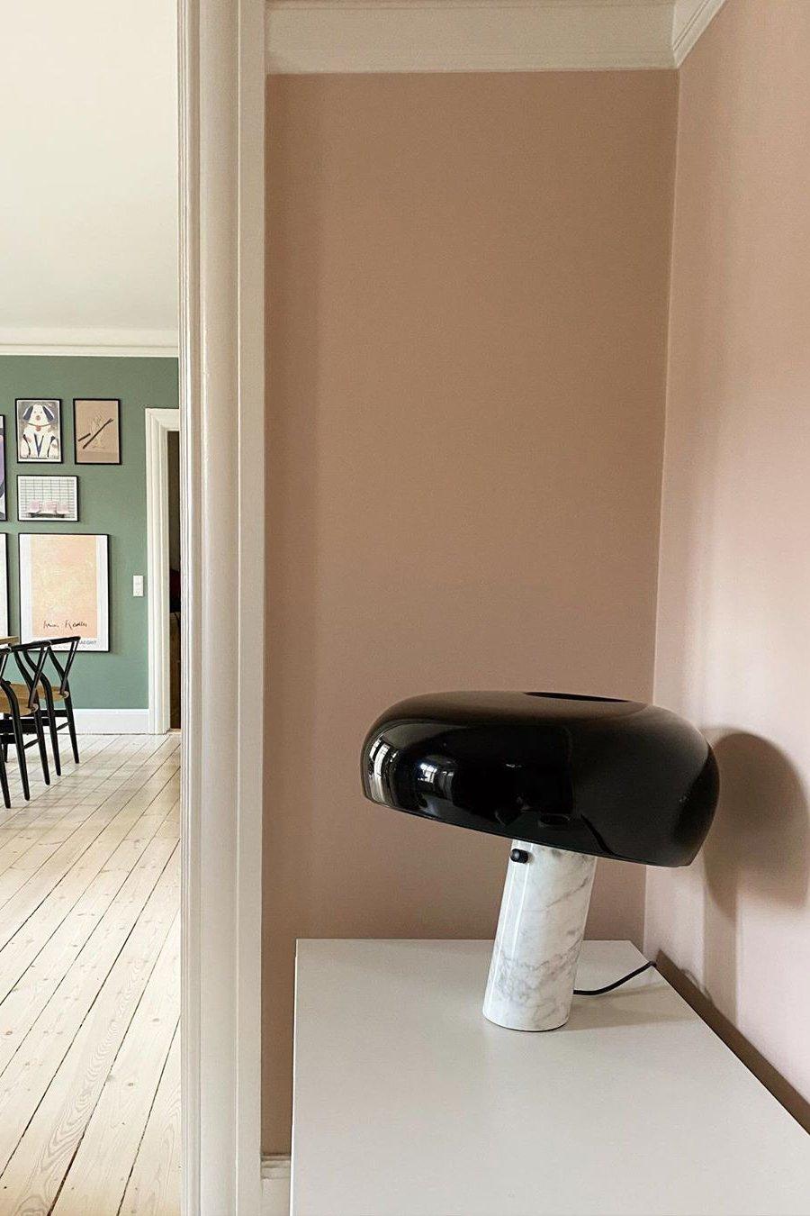 Minimalist Cylindrical Table Lamp with Dome Shade