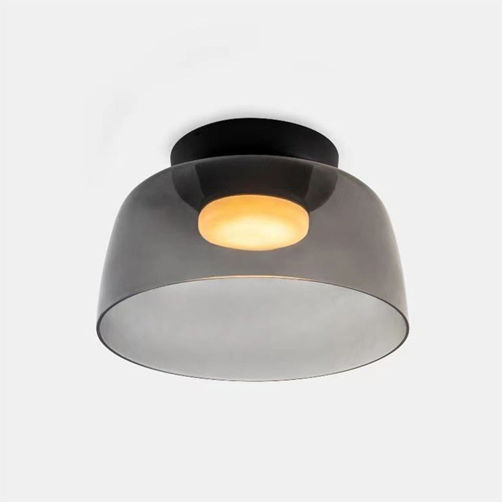 Modern Nordic Glass Ceiling Light – Multi-Layer Design