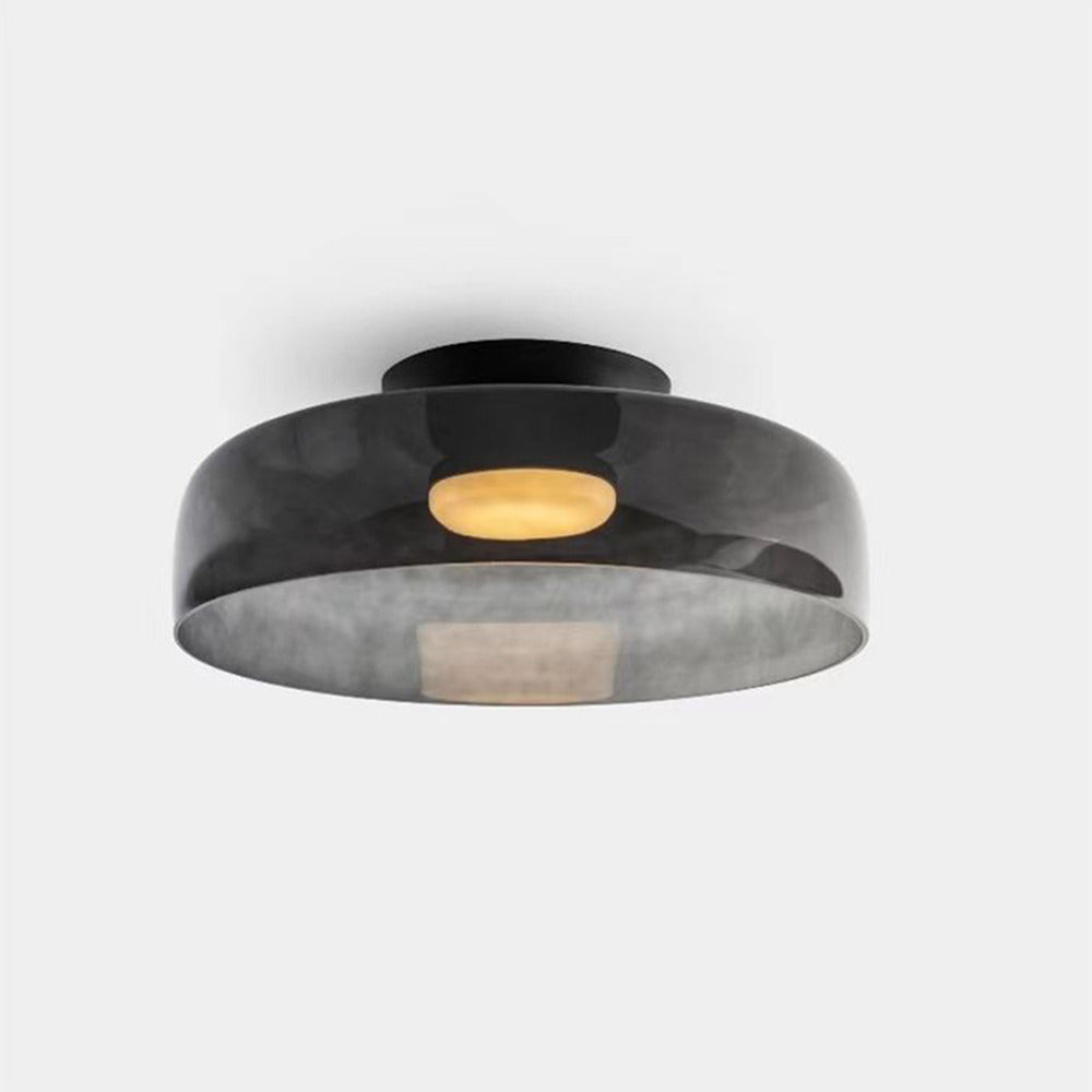 Modern Nordic Glass Ceiling Light – Multi-Layer Design