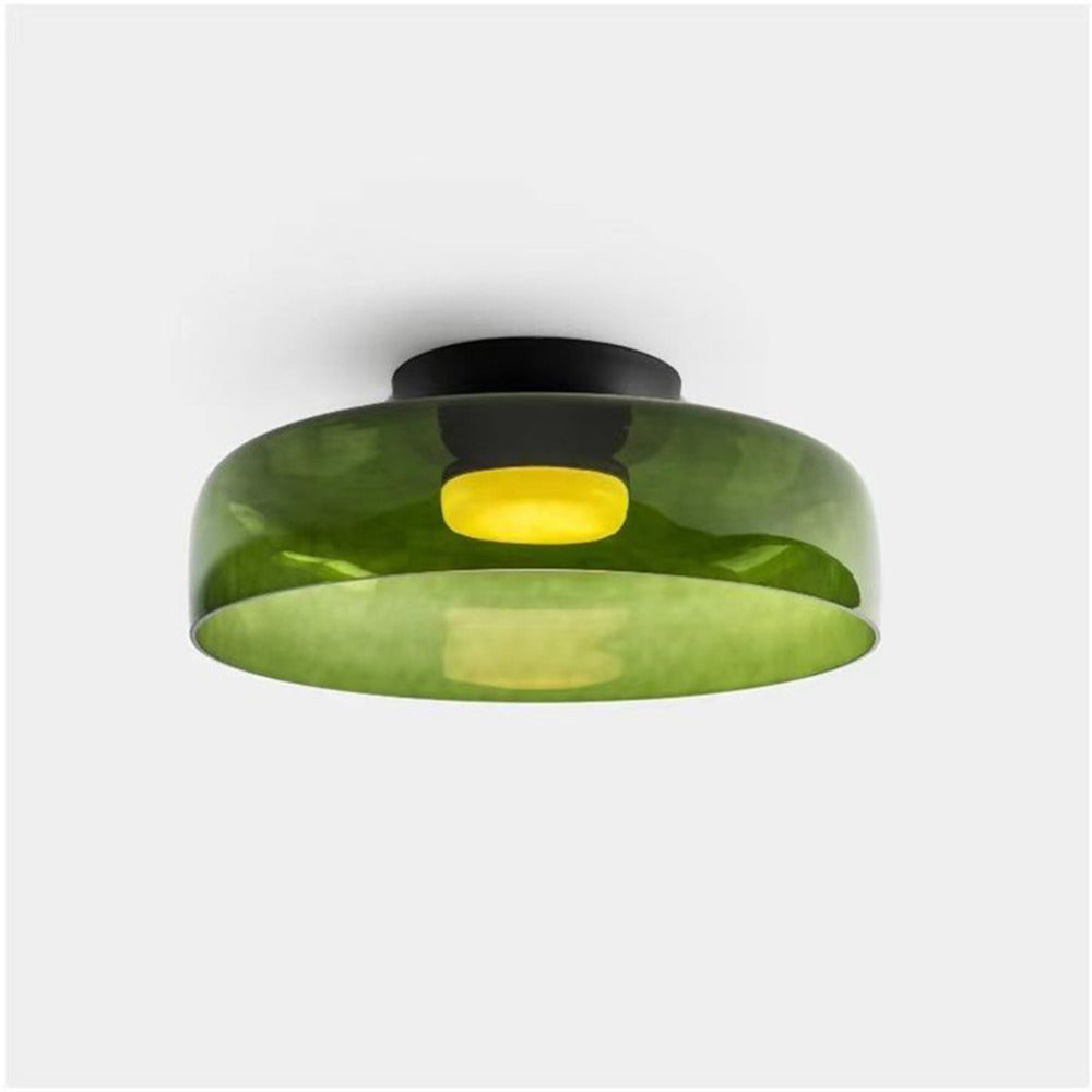 Modern Nordic Glass Ceiling Light – Multi-Layer Design