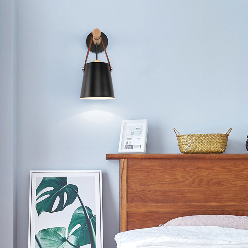 Modern Nordic Wood Wall Light