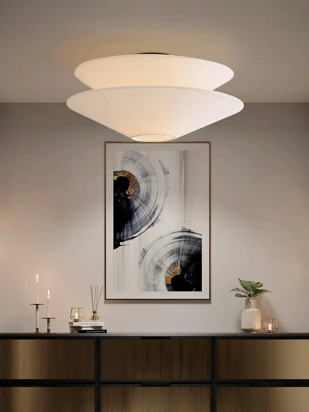 Modern Seagull Ceiling Light Fixture