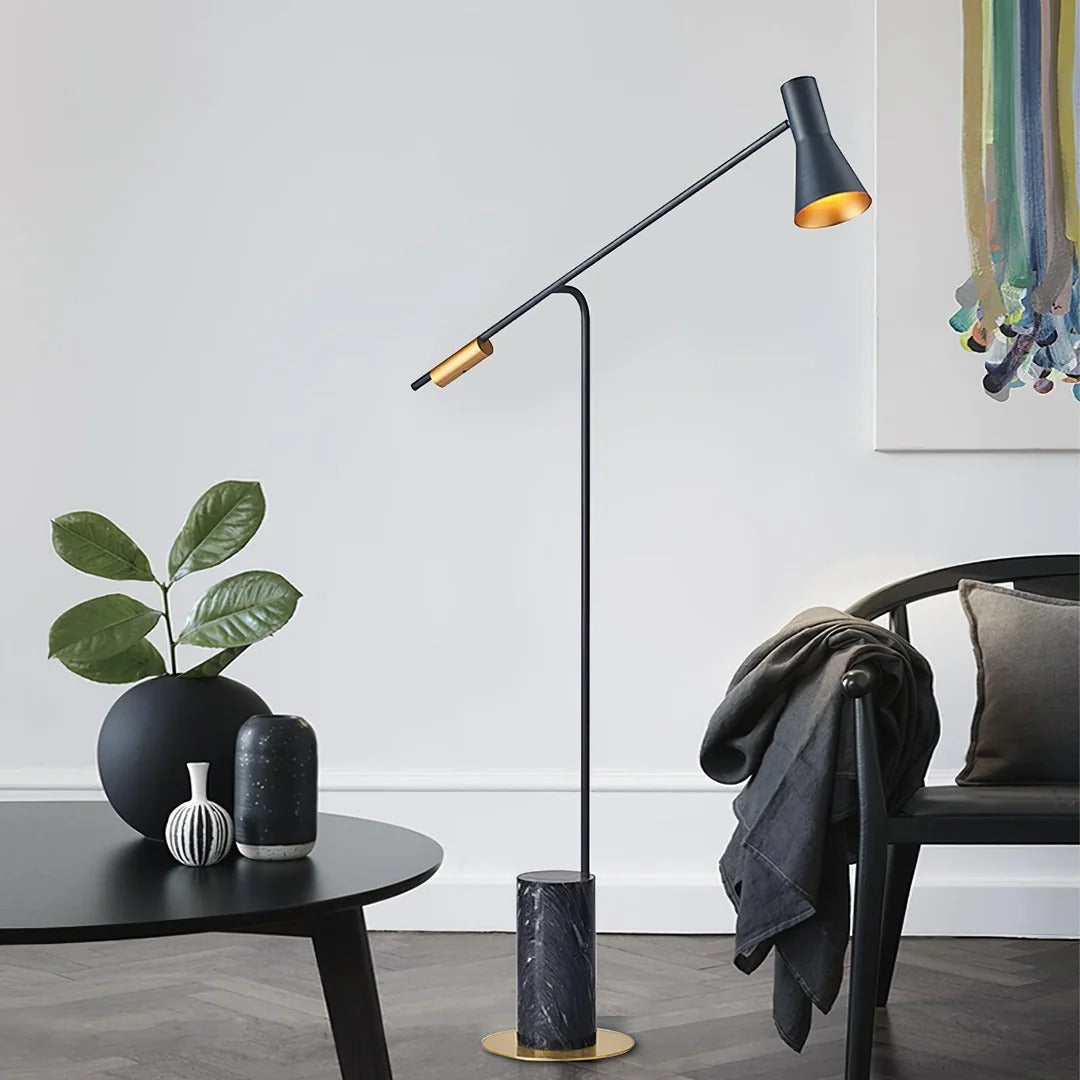 Modern Sophisticated Marble Floor Lamp