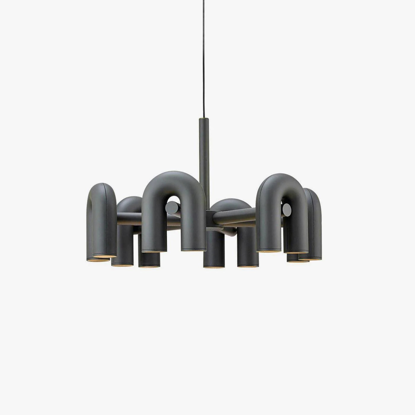 Modern U-Shape Chandelier – Adjustable LED Design