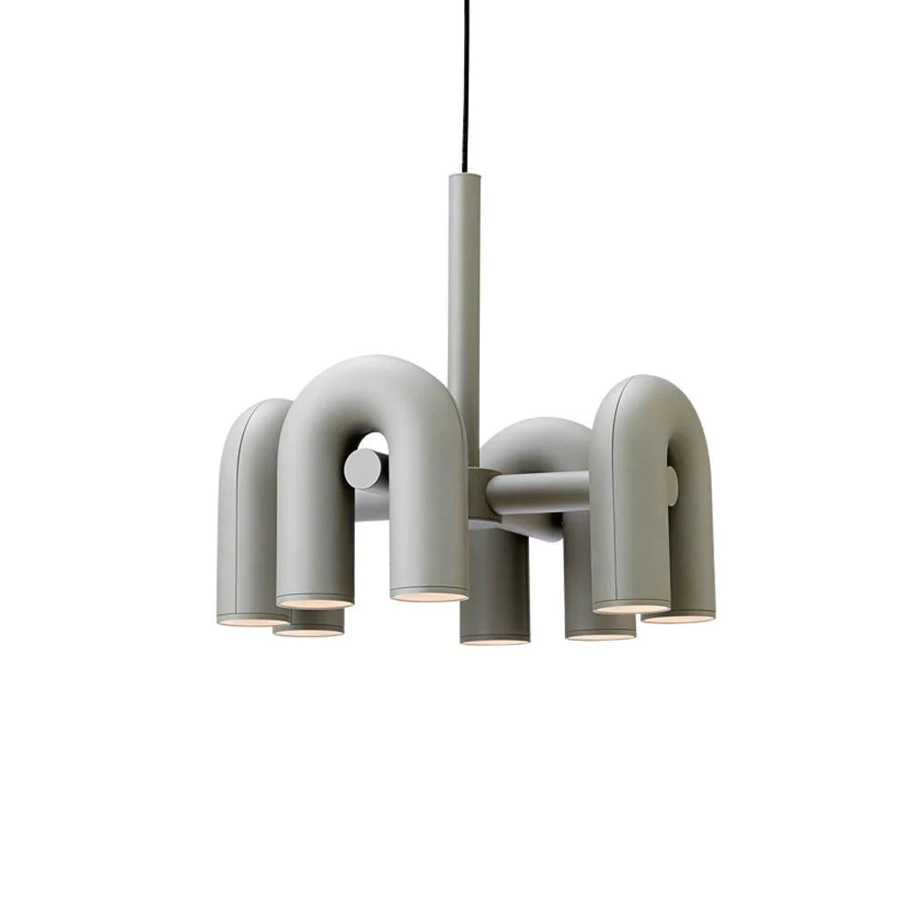 Modern U-Shape Chandelier – Adjustable LED Design