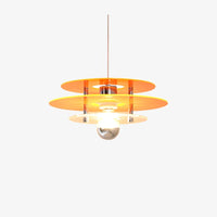 Modern UFO Pendant Light – Acrylic Discs