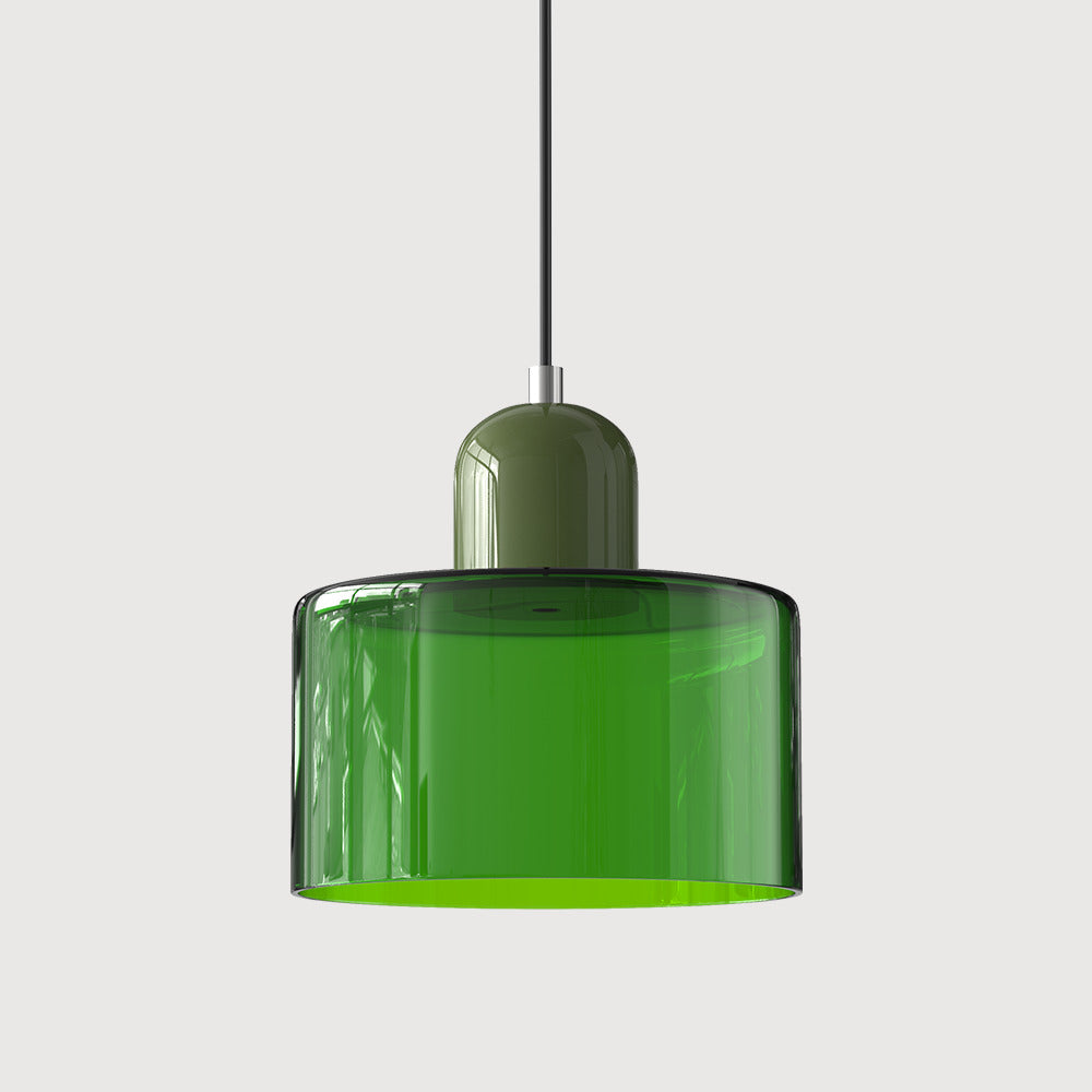 Morandi Cylinder Glass Pendant Light