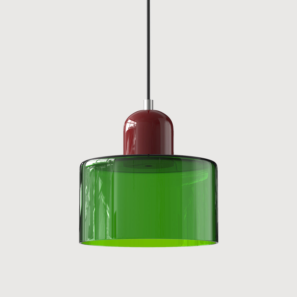 Morandi Cylinder Glass Pendant Light