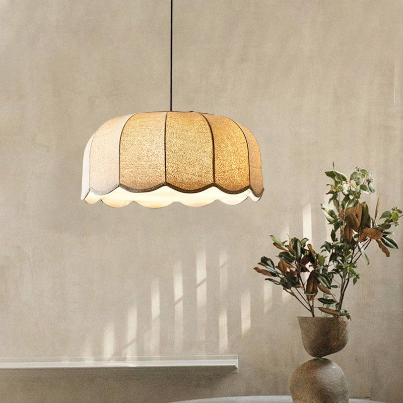 Natural Fabric Banana Leaf Pendant Lamp