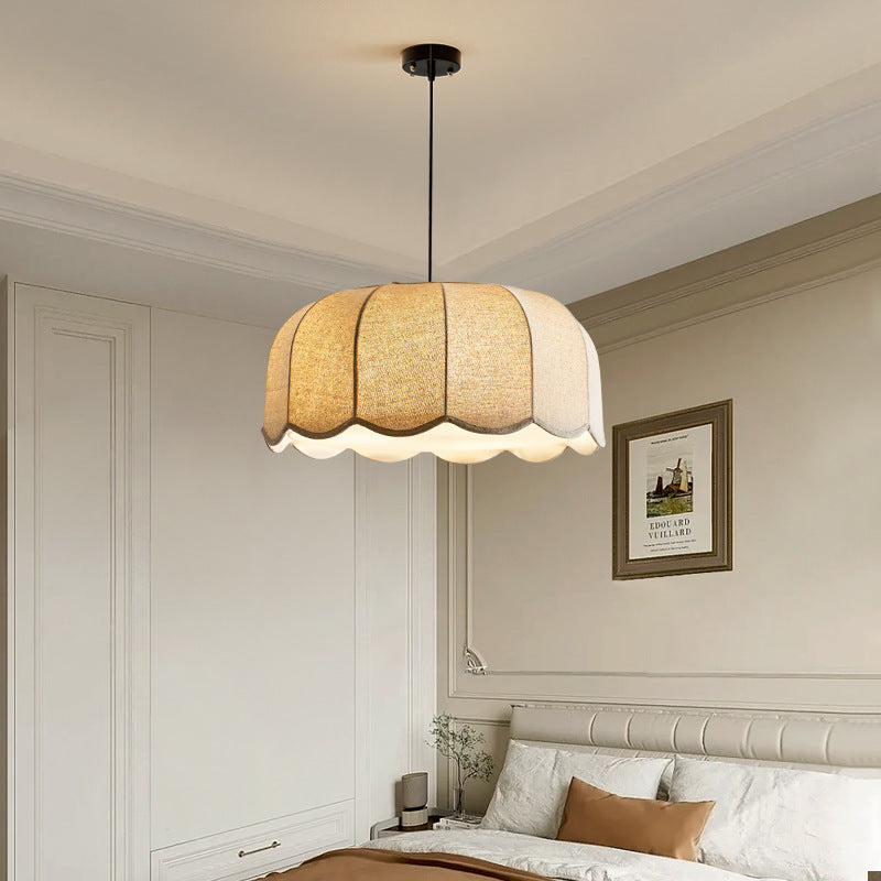 Natural Fabric Banana Leaf Pendant Lamp