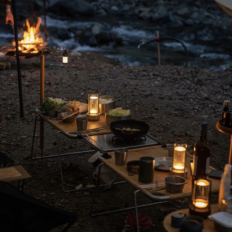 Nordic Cordless Lantern Lamp – Dimmable & Water-Resistant