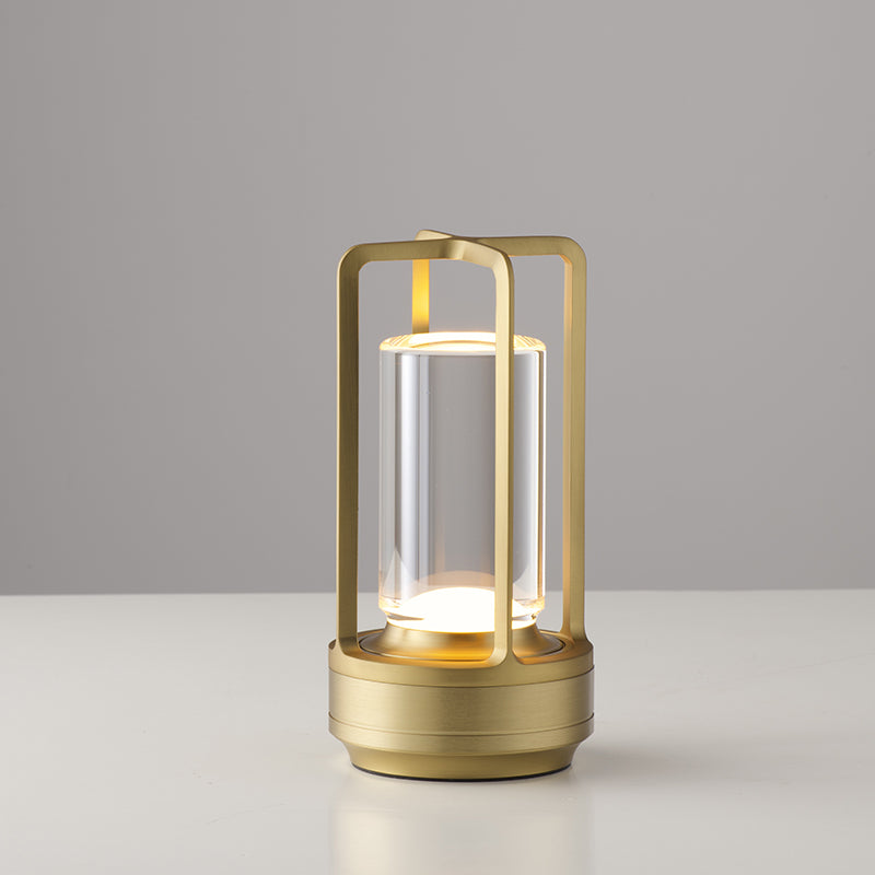 Nordic Cordless Lantern Lamp – Dimmable & Water-Resistant