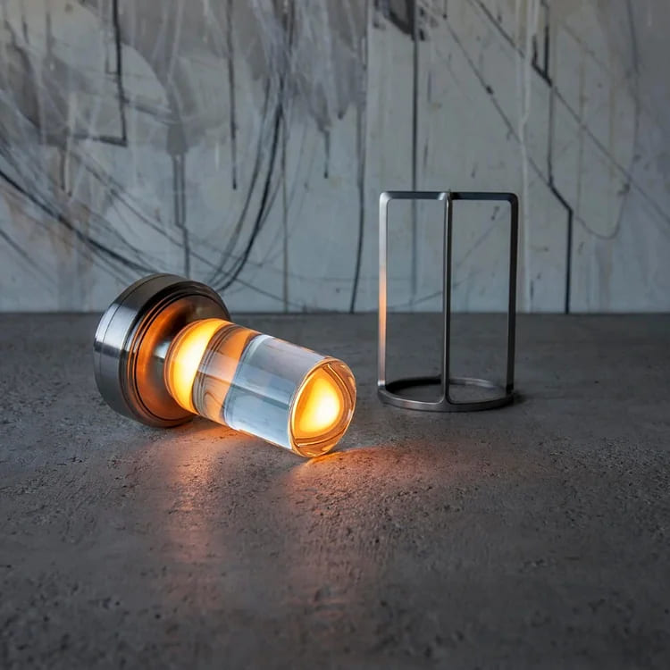 Nordic Cordless Lantern Lamp – Dimmable & Water-Resistant