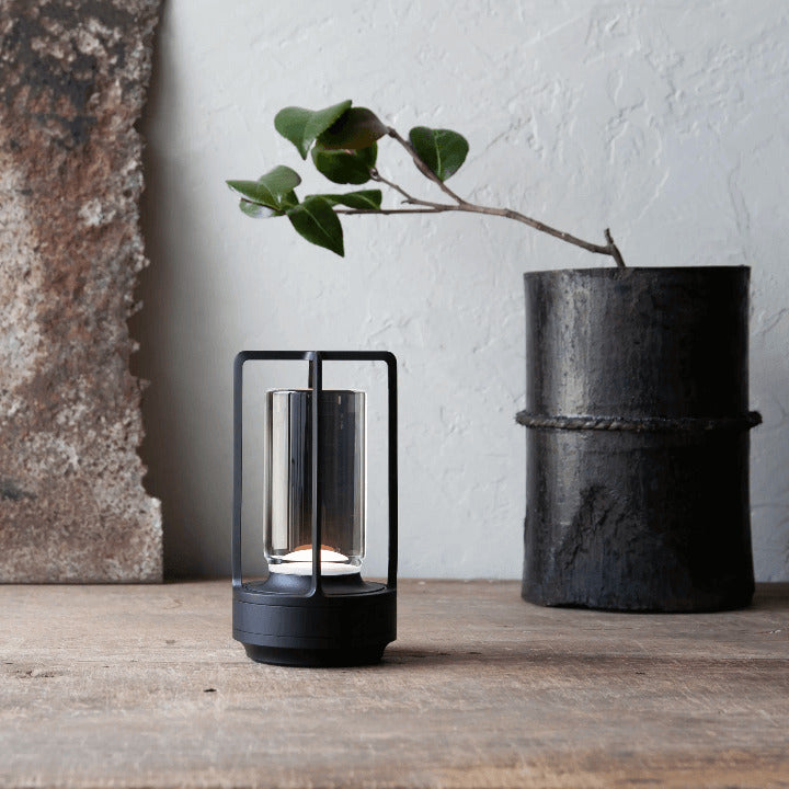 Nordic Cordless Lantern Lamp – Dimmable & Water-Resistant